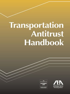 cover image of Transportation Antitrust Handbook